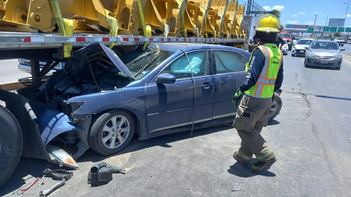 Aparatoso accidente